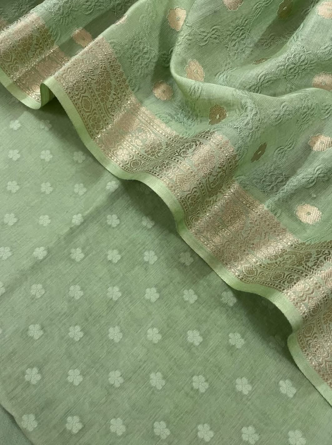 Chanderi Silk Cotton By Cotton Resham Weaved Silk Suit